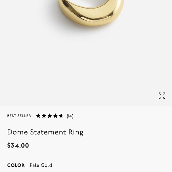 Madewell Gold Ring Collection | Bundle Deal - Picture 5 of 6